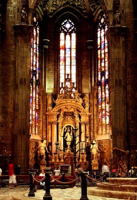 Minora Inside Duomo of Milan
