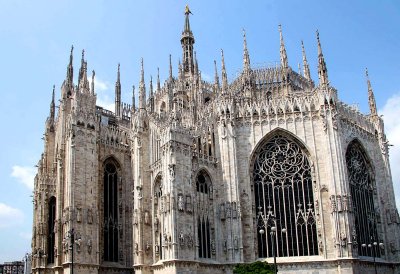 Duomo of Milan (View From The Rear)