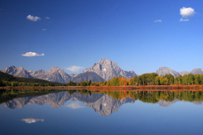 Mt. Moran from Oxbow Bend