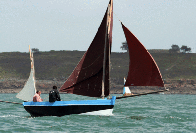 Canot voile rouge - Semaine du Golfe 2007
