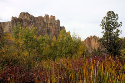 Smith Rock climbing area