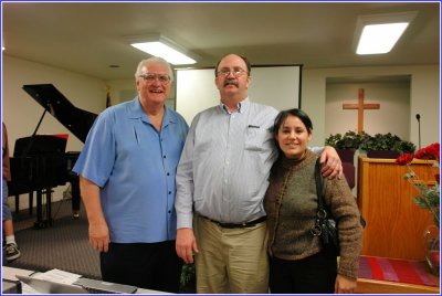 David Hocking  Chuck, and His beautiful wife Elisa