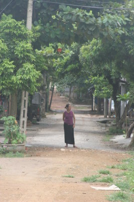 Old woman in Mai Chau