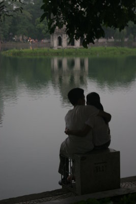 Love at the lake