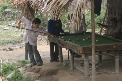 Billards, not the French version