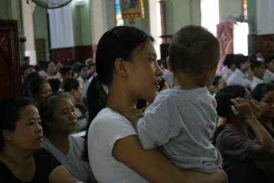 At the august 15th  mass