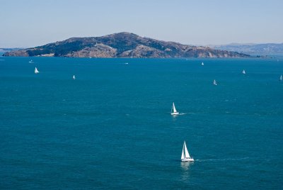 View from the Golden Gate Bridge