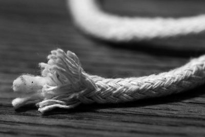 Frayed