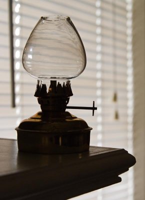 Backlit Oil Lamp