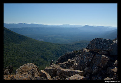 South West Tasmania from The Watcher
