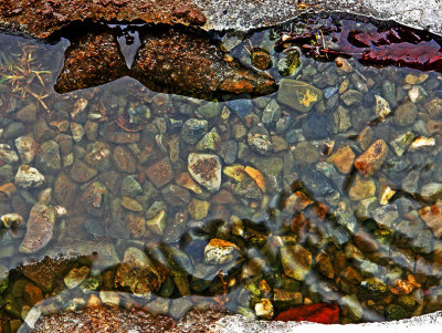 3rd. Pebbles & Water & Ice