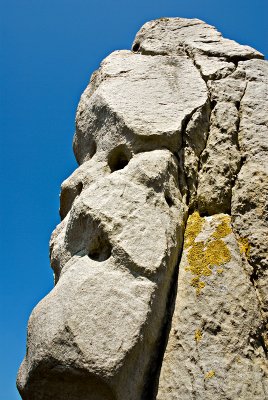 Stony faced megalith