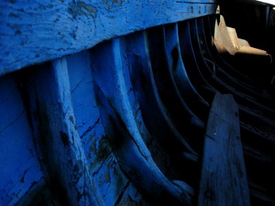 Blue, fading