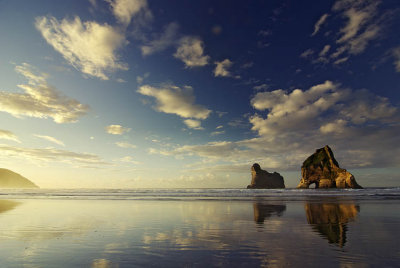  Archway Islands, Wharariki Beach, Golden Bay, New Zealand