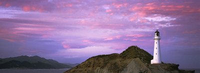 Sunset at Castlepoint, Wairarapa, New Zealand