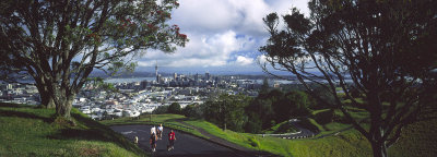 View of Auckland from Mt Eden