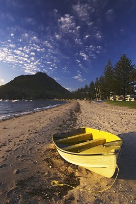 Evening light at Mount Maunganui, Bay of Plenty, New Zealand