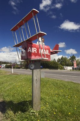 Airmail, near Palmerston North, Manawatu, New Zealand