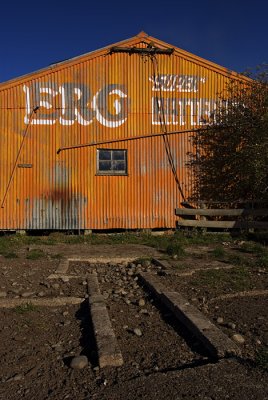 Farm shed near Lumsden, Southland, New Zealand