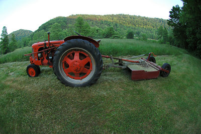 Raymond's tractor