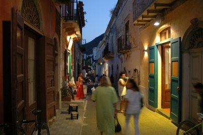 Lovely evening, Salina, Italy