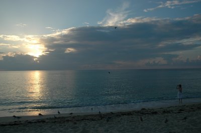Sunrise swim, Northern Beach