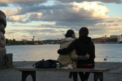 In love, Stockholm, Sweden