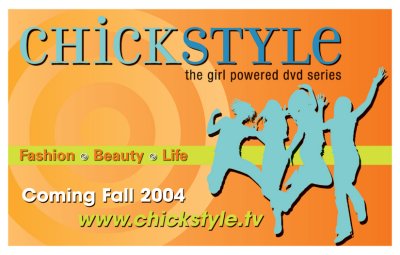 ChickStyle postcard for Diversion Media (front)