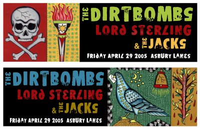 Dirtbombs/Lord Sterling Poster