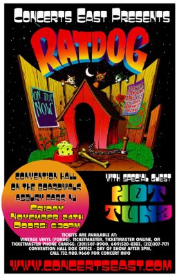 Rat Dog Poster for Concerts East