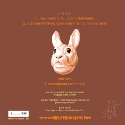 Ribeye Brothers 7 Record Cover (back)