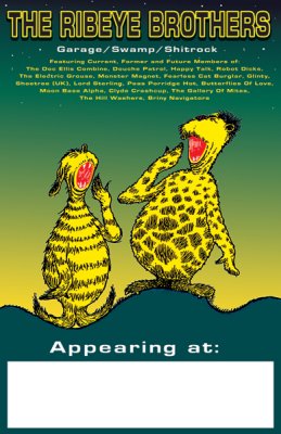Ribeye Brothers tour poster 2004