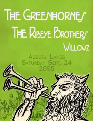 Ribeye Brothers show poster 2005