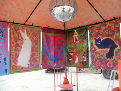 East Totem Woodsman Gazeebo Day