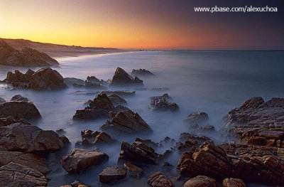 Magical light - Crepsculo na praia do Barro Preto