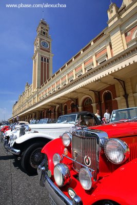 Tradicional exposio carros antigos - Estao da Luz 0386