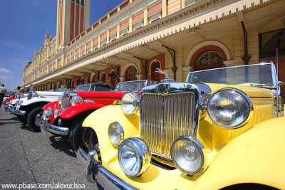 Tradicional Exposio de carros antigos - Estacao da Luz 0385v2