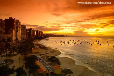 Pôr-do-sol na praia do mucuripe_1516