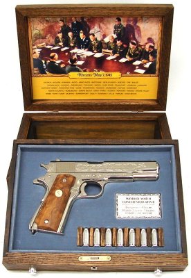 WWII Commemorative Colt detail (identical to Nixon's)