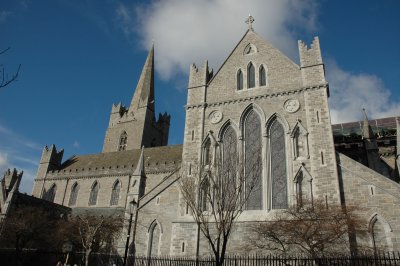 St. Patrick's cathedral, where Jonathan Swift is buried, Dublin, Ireland