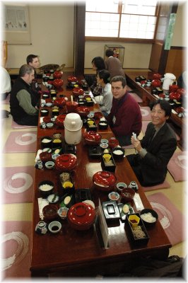 Tatami style lunch