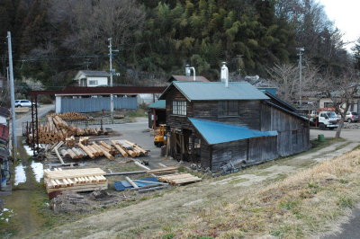 Sawmill in Marumori