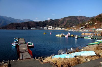 Northern bay of Lake Kawaguchiko