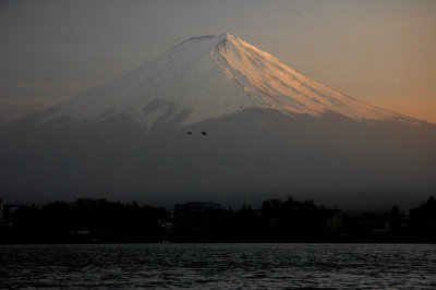 A last view of mount Fuji