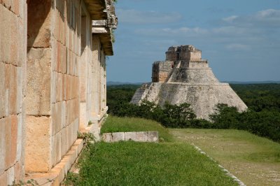 View from the Palace - Uxmal