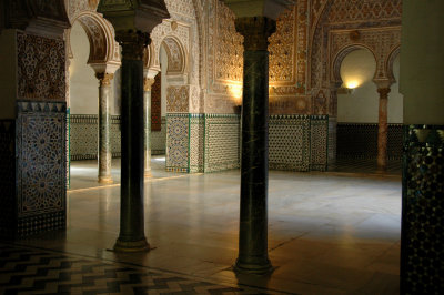 Real Alcazar of Sevilla and surroundings