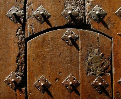 Door  detail - La guardia