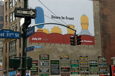 Simpsons - Broadway with 31th street