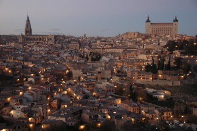 View after sunset