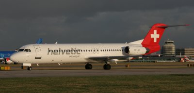 HB-JVC   Helvetic Airways   Fokker100 (F.28-0100)  cn 11501